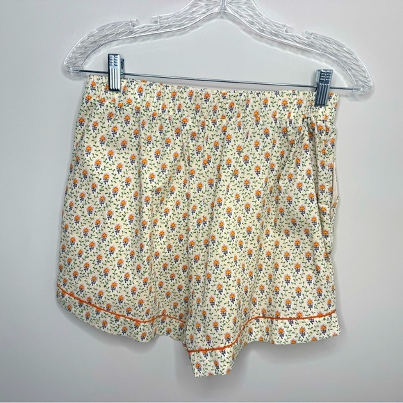 Kourt two- piece Crop Top Blouse Short Set -Size Medium floral - Picture 5 of 13